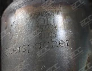 Katalyzátor Mercedes KT 1177 / A1644909514 - 4