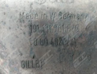 Katalyzátor VW 191 131 701 F - 3